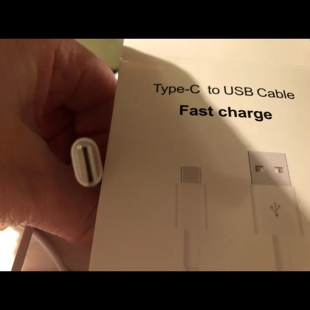 COPY - Type C to USB cable FAST CHARGE retail $14.99